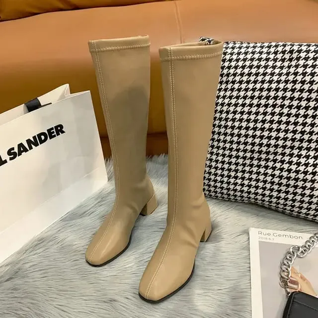 Becca | High Heel Long Boots