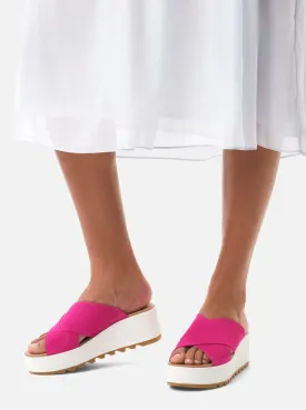 Cameron Flatform Mule [Fuchsia Fizz/Sea Salt]