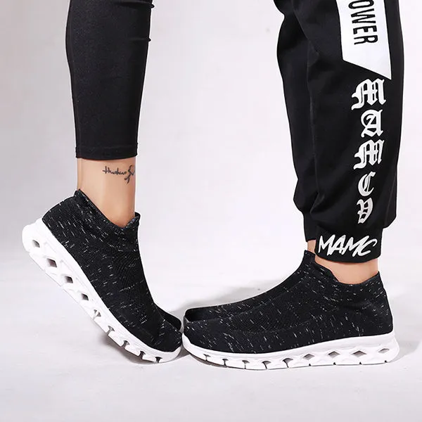 Casual Elastic Slip-On Sneaker