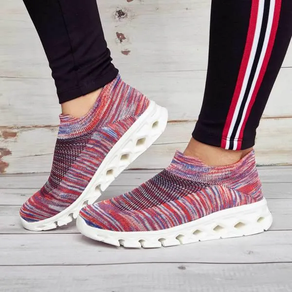 Casual Elastic Slip-On Sneaker