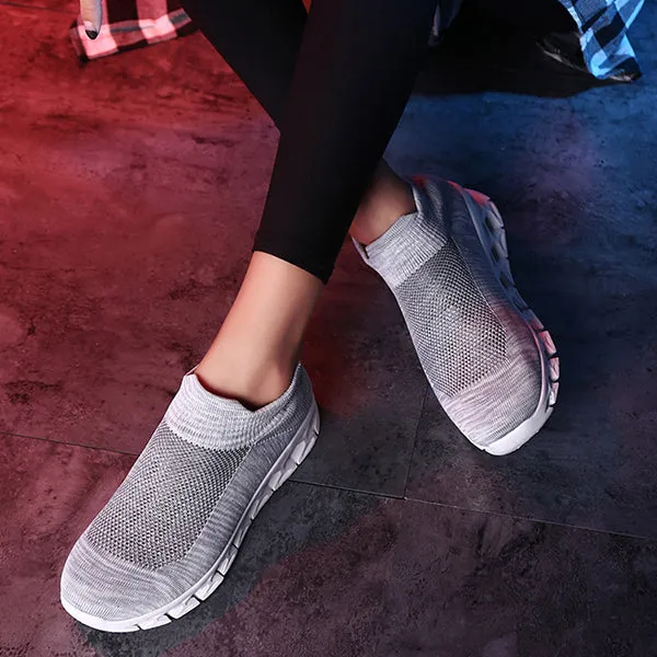 Casual Elastic Slip-On Sneaker