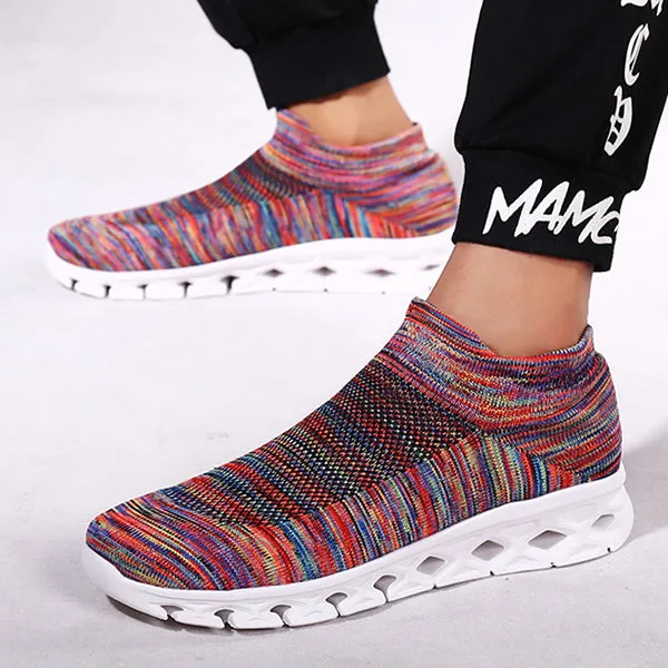 Casual Elastic Slip-On Sneaker