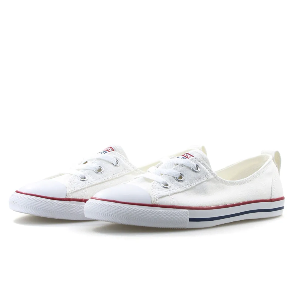 Converse Cuck Taylor Ballet Lace Slip 566774C - weiss-blau-rot