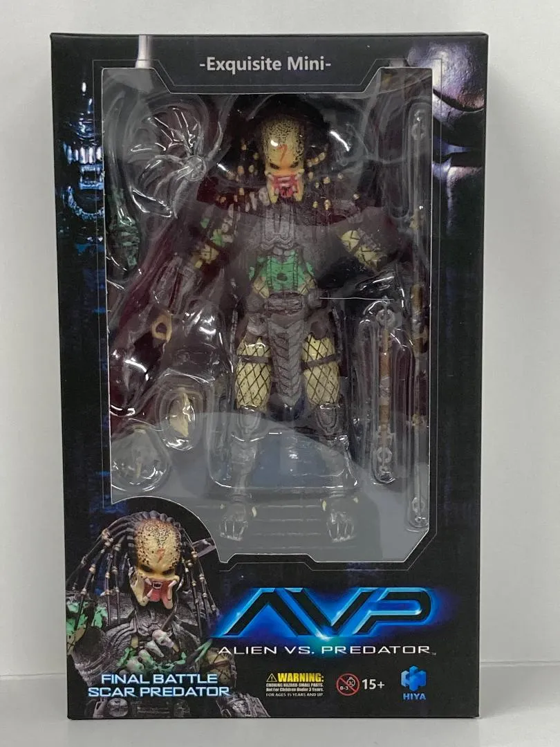 Hiya Toys Exquisite Mini AVP Final Battle Scar Predator