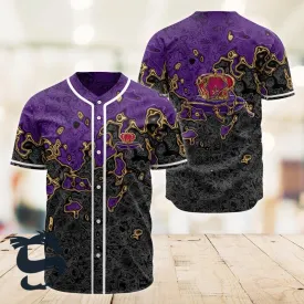Holographic Colorful Crown Royal Baseball Jersey