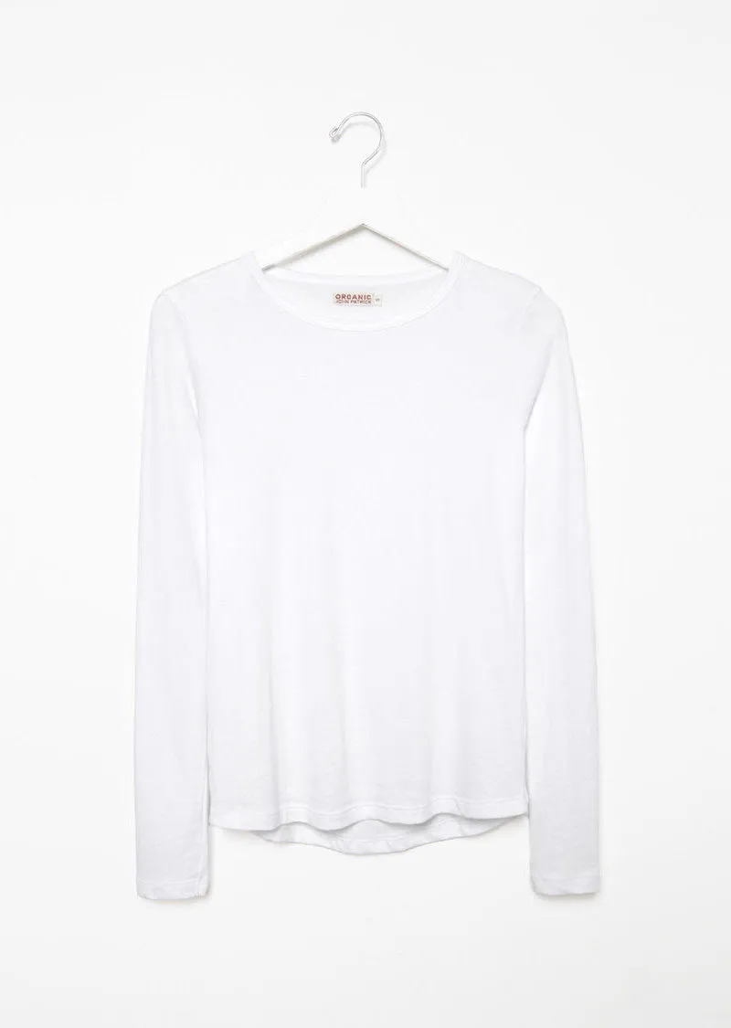 Long Sleeve Shirttail Tee