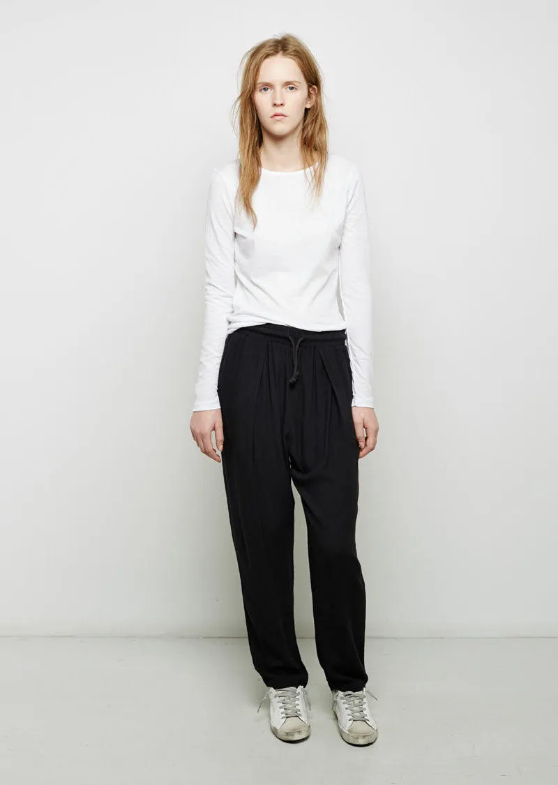 Long Sleeve Shirttail Tee