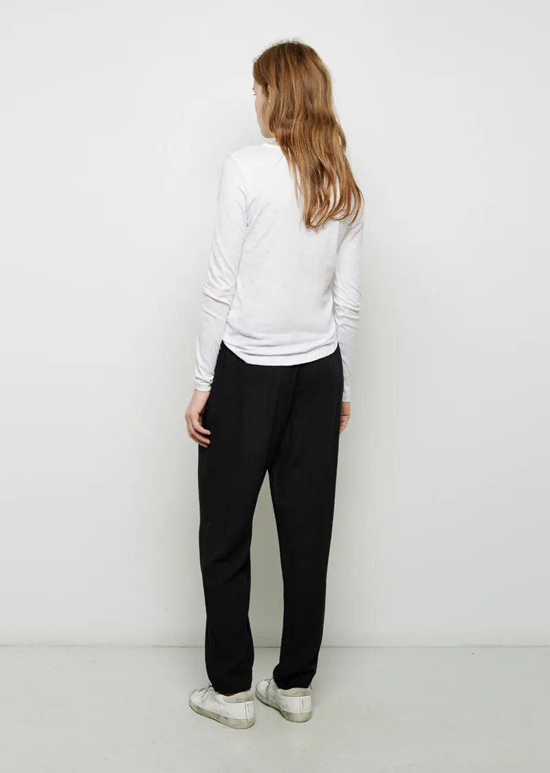 Long Sleeve Shirttail Tee