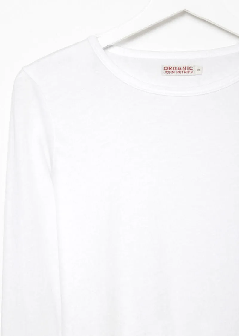 Long Sleeve Shirttail Tee