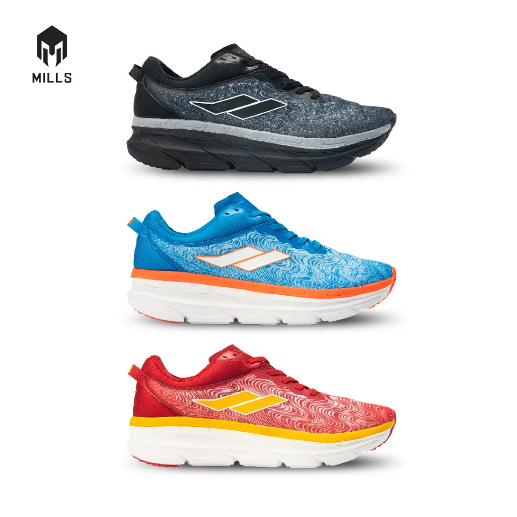 Mills Sepatu Lari Running Shoes Enermax Flasma Red / Orange / White 9102302