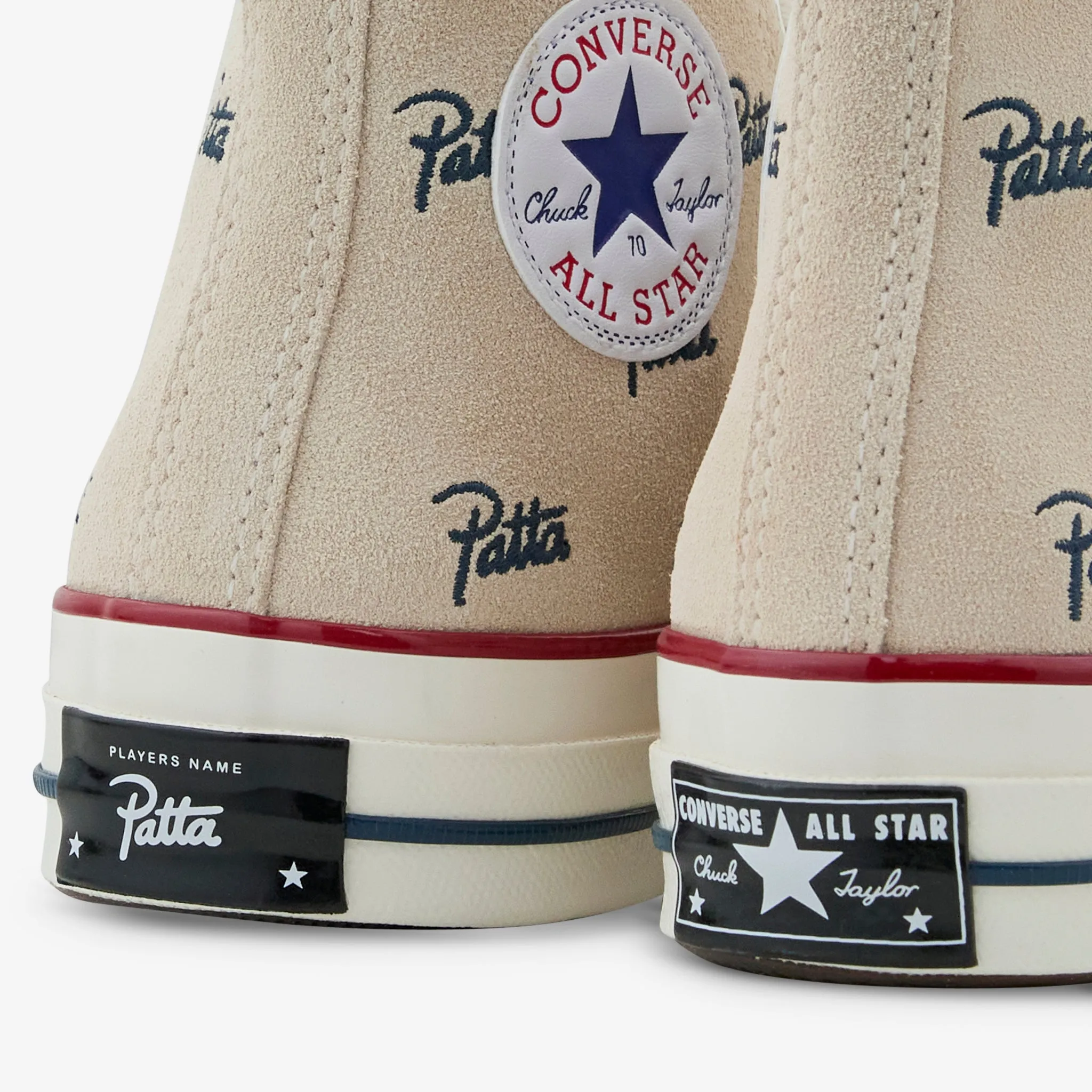 Patta x Chuck '70 Hi Natural Ivory | Insignia Blue