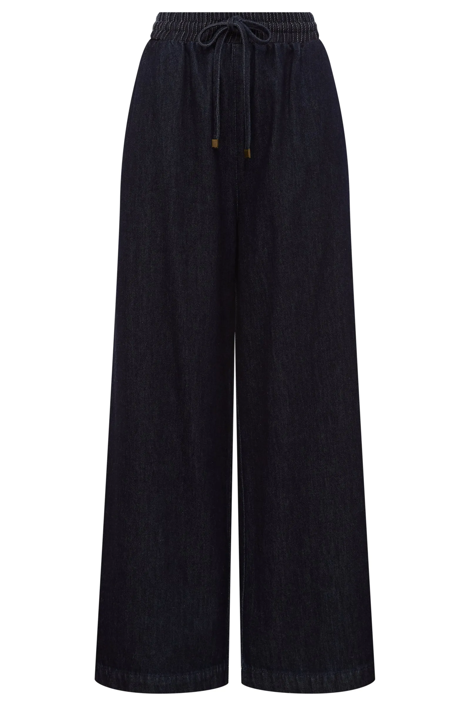 PEPI WIDE DENIM PANT - OXFORD
