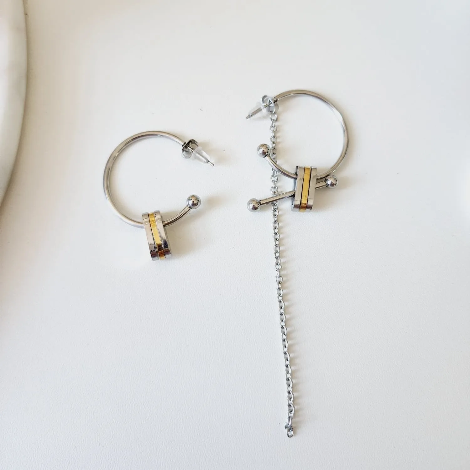 Rae Two Tone Earrings