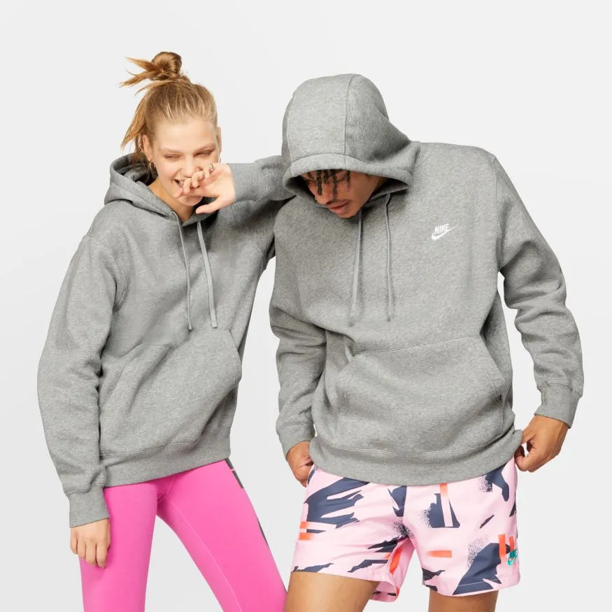 Sweat capuche Nike Sportswear Club fleece - Gris