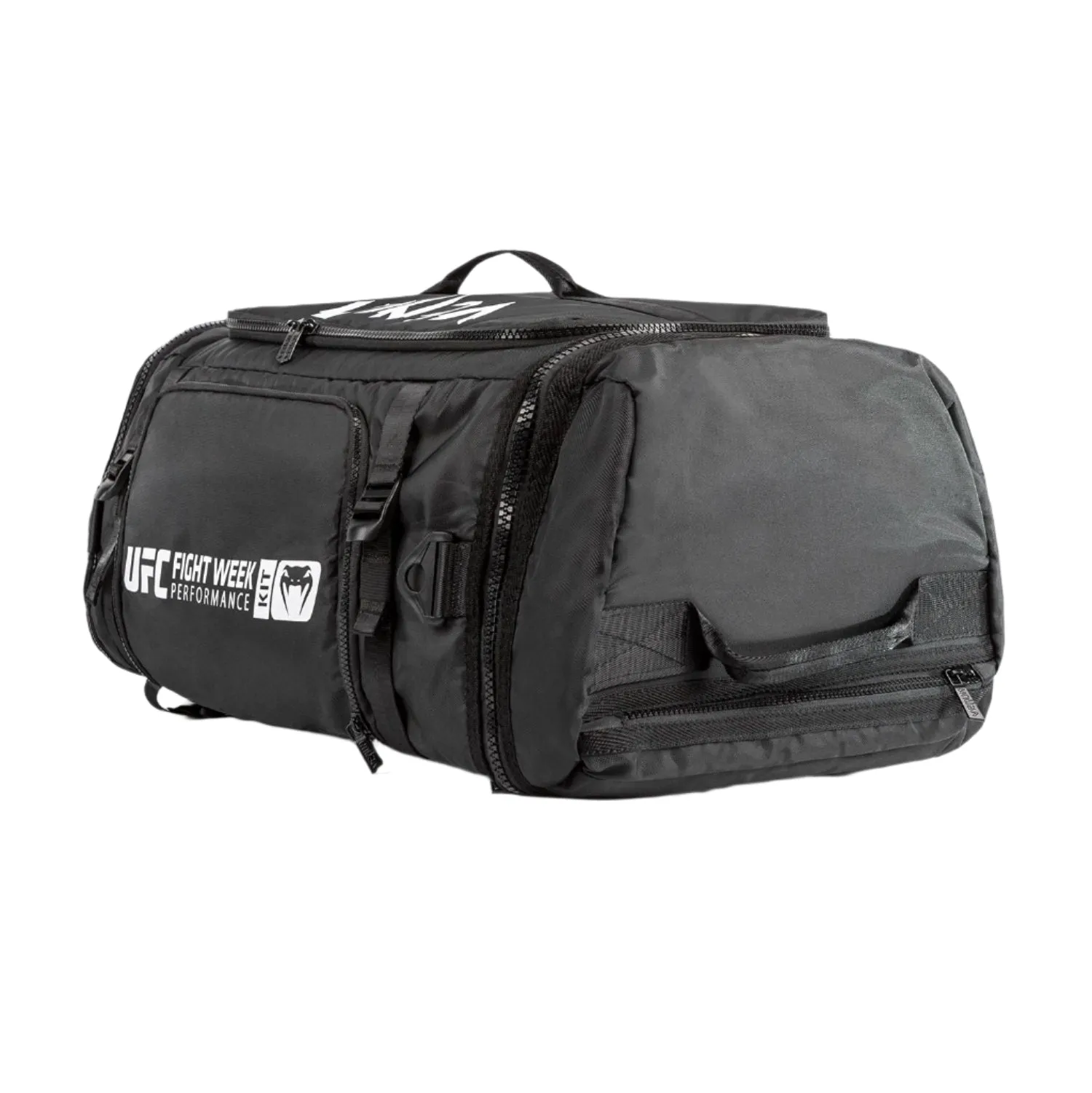 UFC Adrenaline by Venum Fight Week Duffle Bag - Black