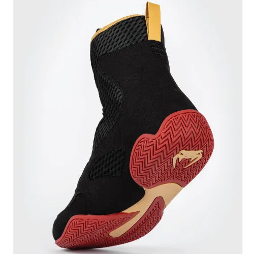 Venum Contender Boxing Shoes - Black/Gold/Red