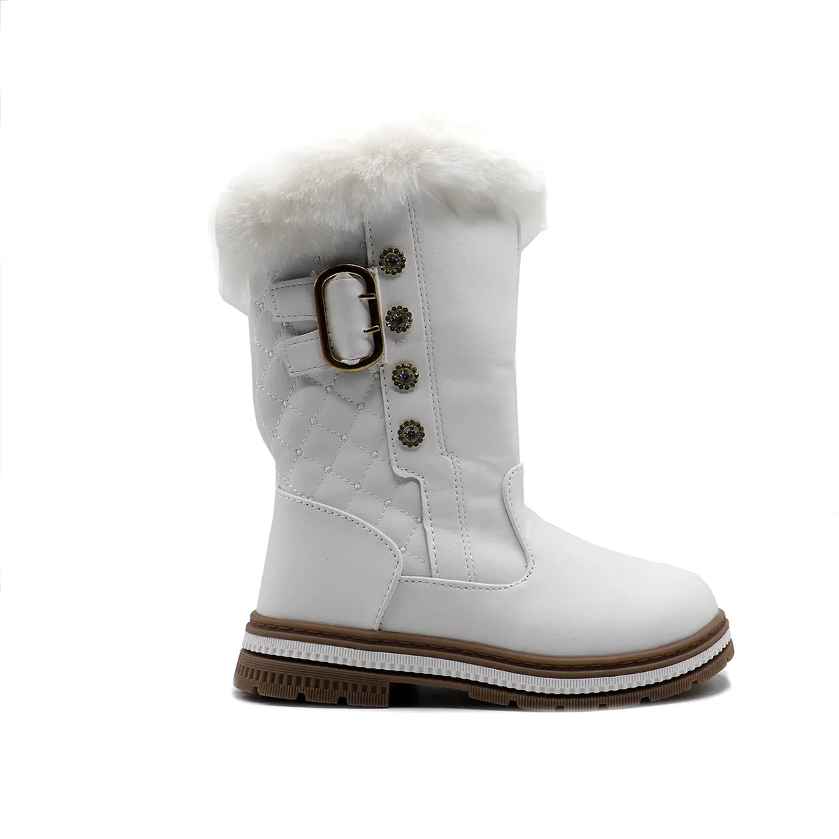 White Casual Boots G70091