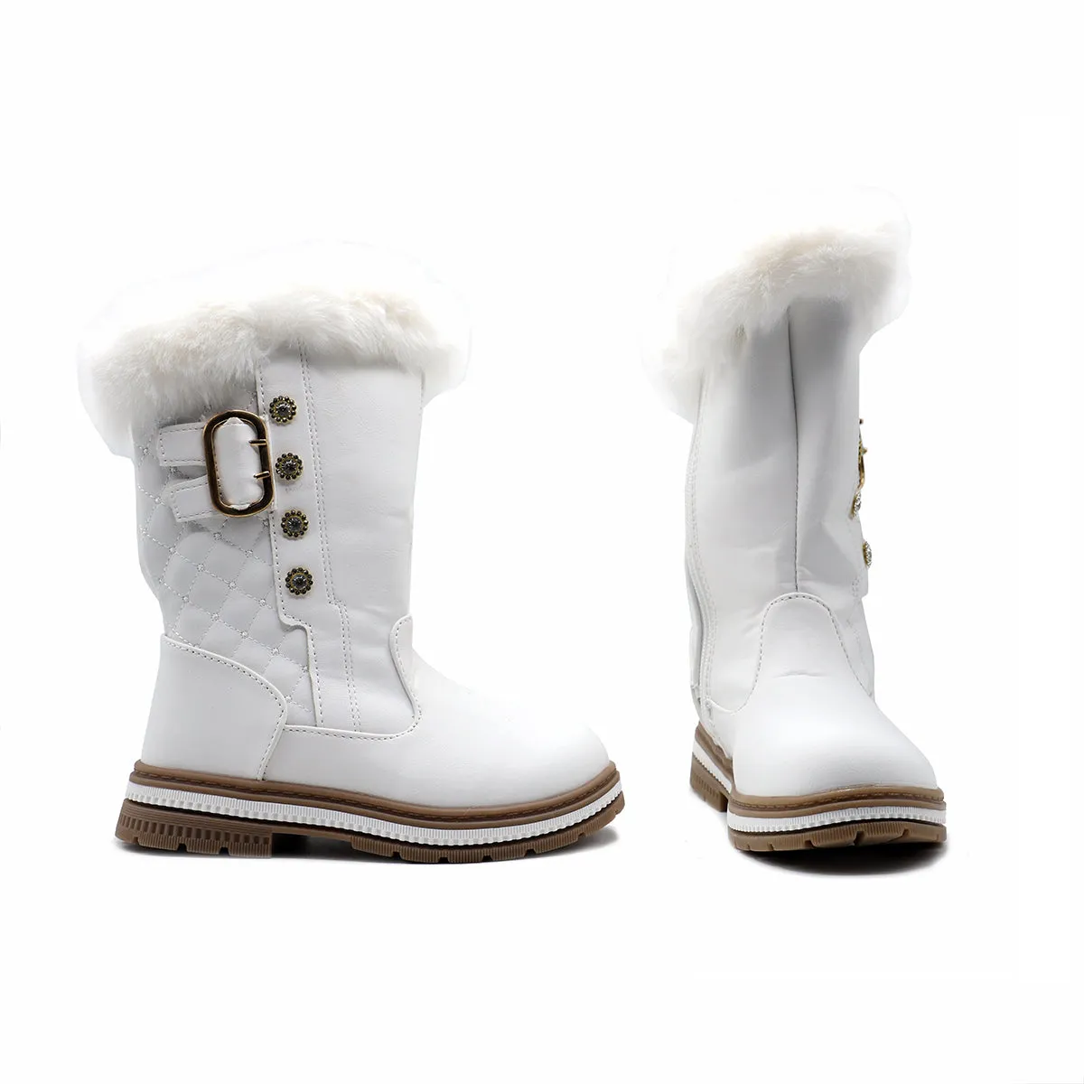 White Casual Boots G70091